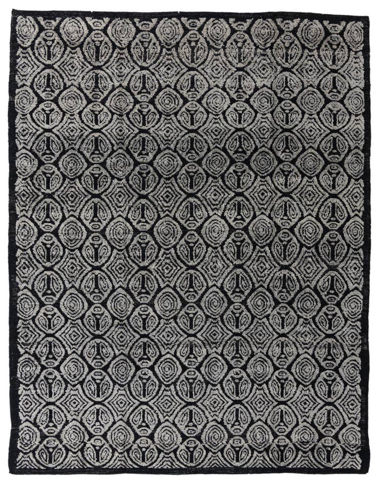 Detail image of 9' 4 x 12' 2 Hand Knotted Darya Wool Rug