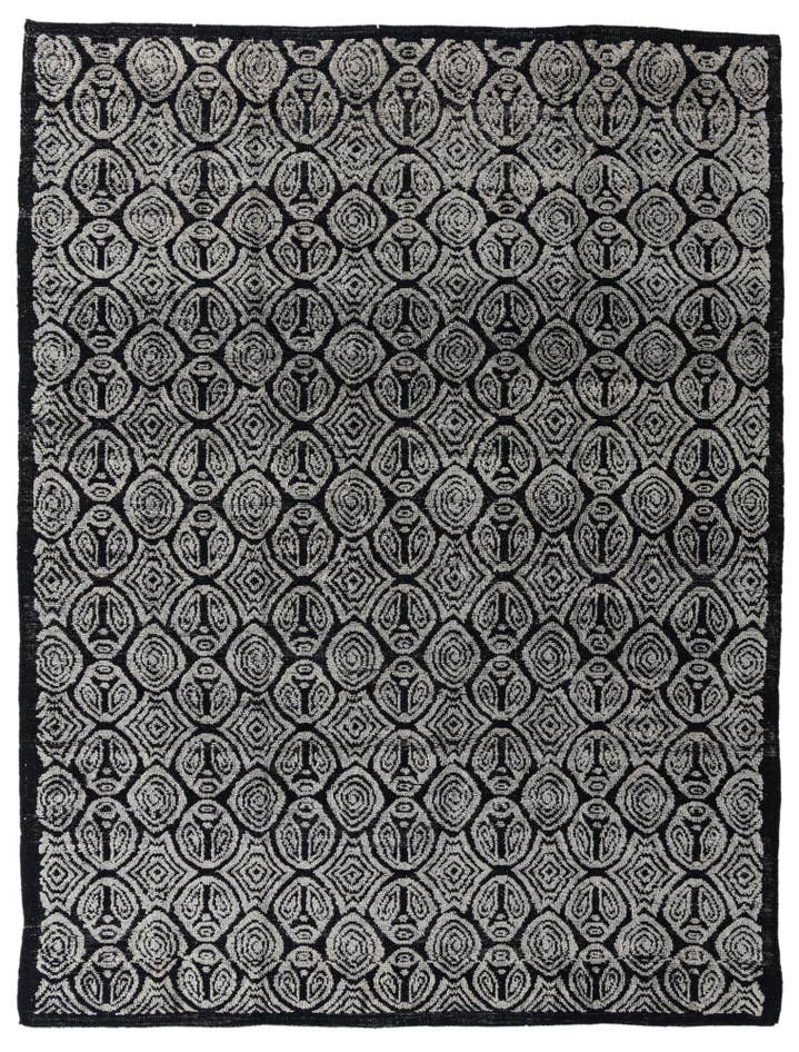 Detail image of 9' 4 x 12' 2 Hand Knotted Darya Wool Rug