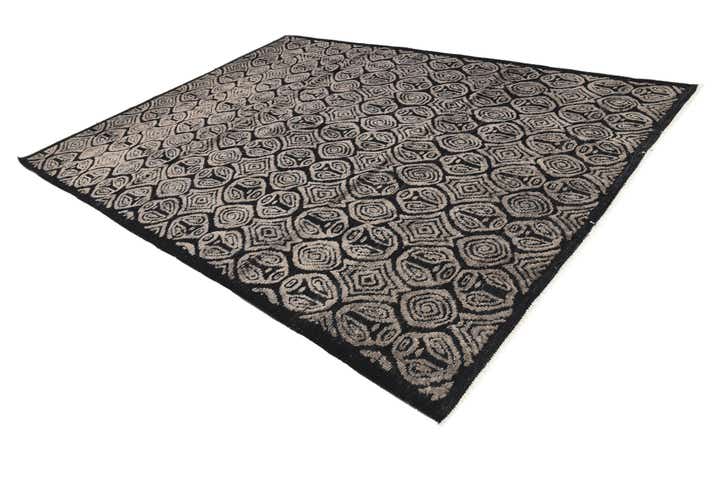 9' x 12' 2 Hand Knotted Darya Wool Rug