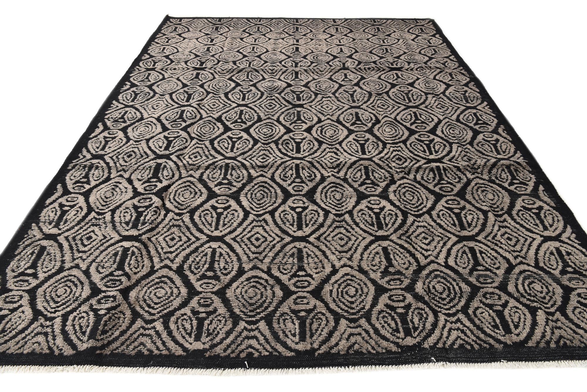 9' x 12' 2 Hand Knotted Darya Wool Rug
