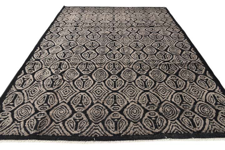 9' x 12' 2 Hand Knotted Darya Wool Rug