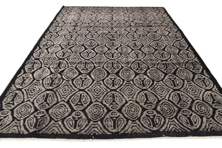 Detail image of 9' x 12' 2 Hand Knotted Darya Wool Rug