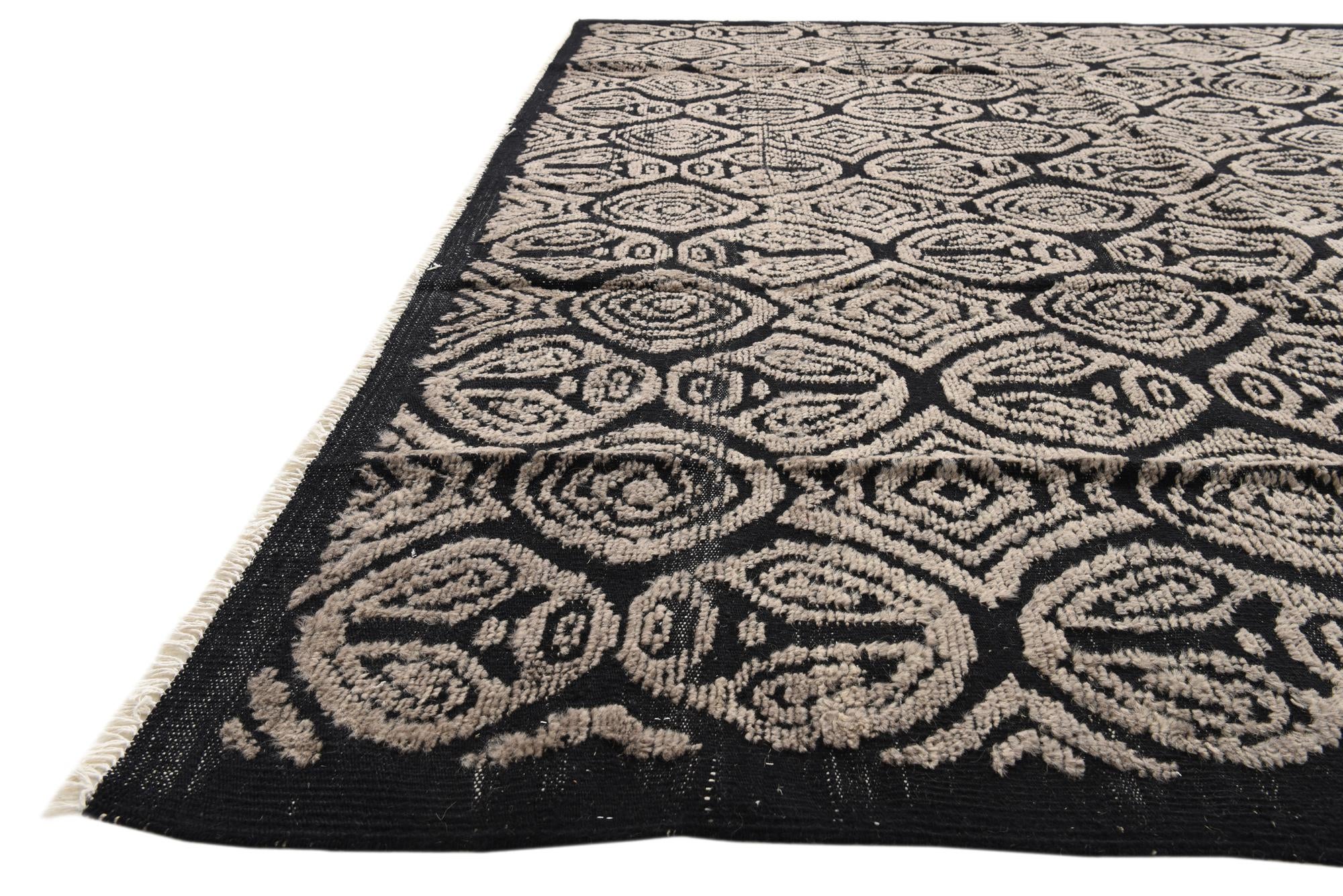 9' x 12' 2 Hand Knotted Darya Wool Rug