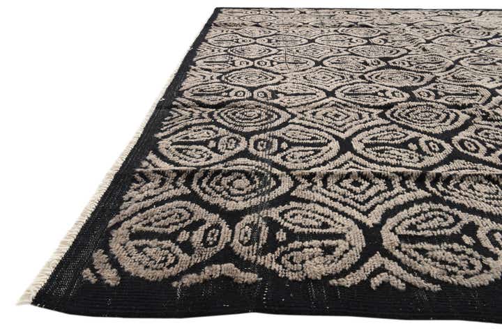 9' x 12' 2 Hand Knotted Darya Wool Rug