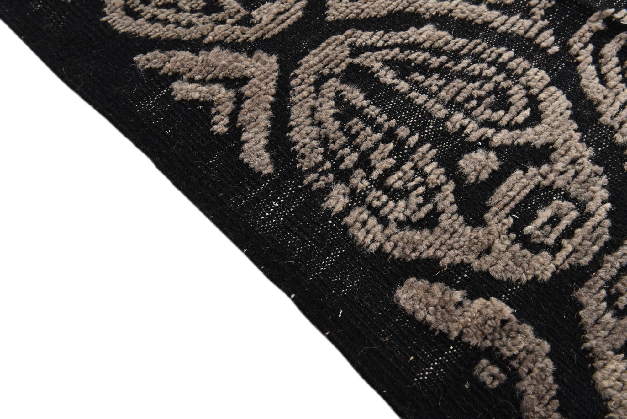 9' x 12' 2 Hand Knotted Darya Wool Rug