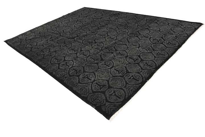 9' 7 x 12' 10 Hand Knotted Darya Wool Rug