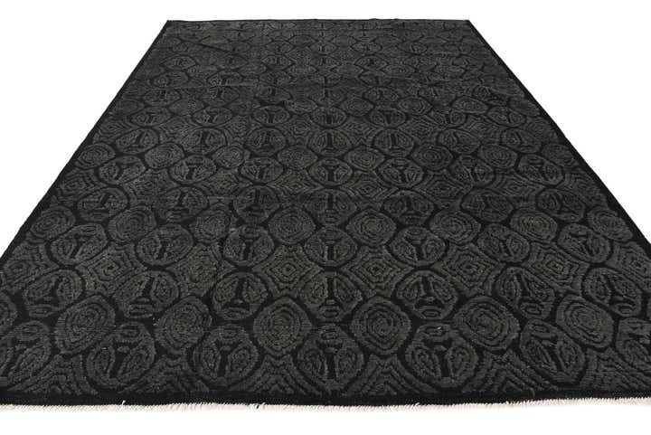 9' 7 x 12' 10 Hand Knotted Darya Wool Rug