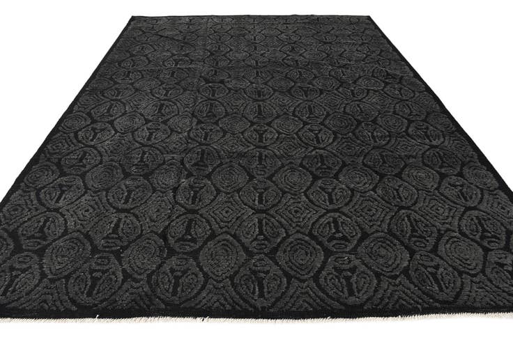 Detail image of 9' 7 x 12' 10 Hand Knotted Darya Wool Rug