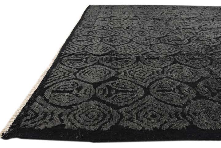 9' 7 x 12' 10 Hand Knotted Darya Wool Rug