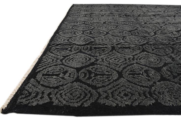 Detail image of 9' 7 x 12' 10 Hand Knotted Darya Wool Rug