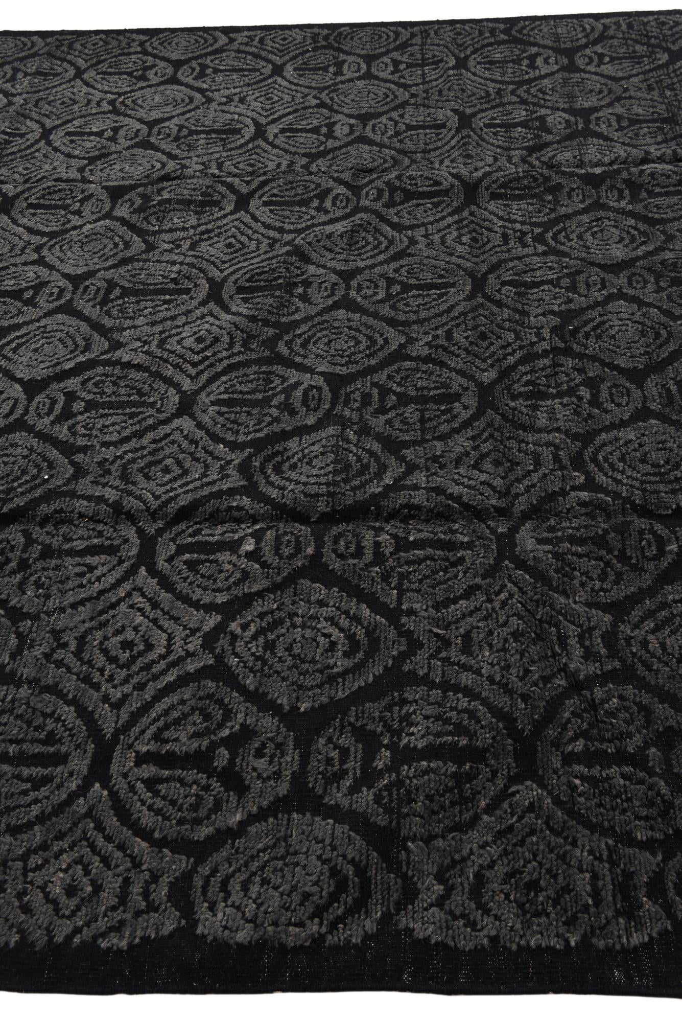 9' 7 x 12' 10 Hand Knotted Darya Wool Rug