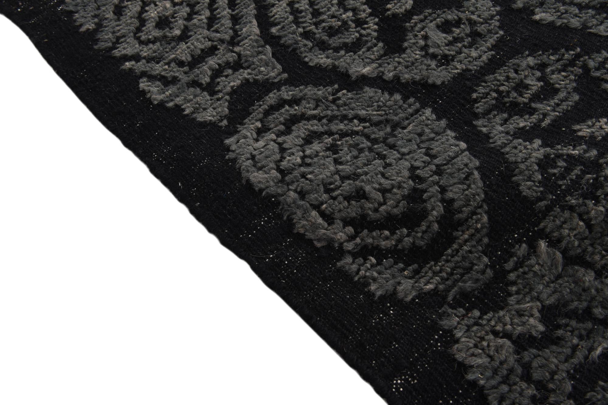 9' 7 x 12' 10 Hand Knotted Darya Wool Rug