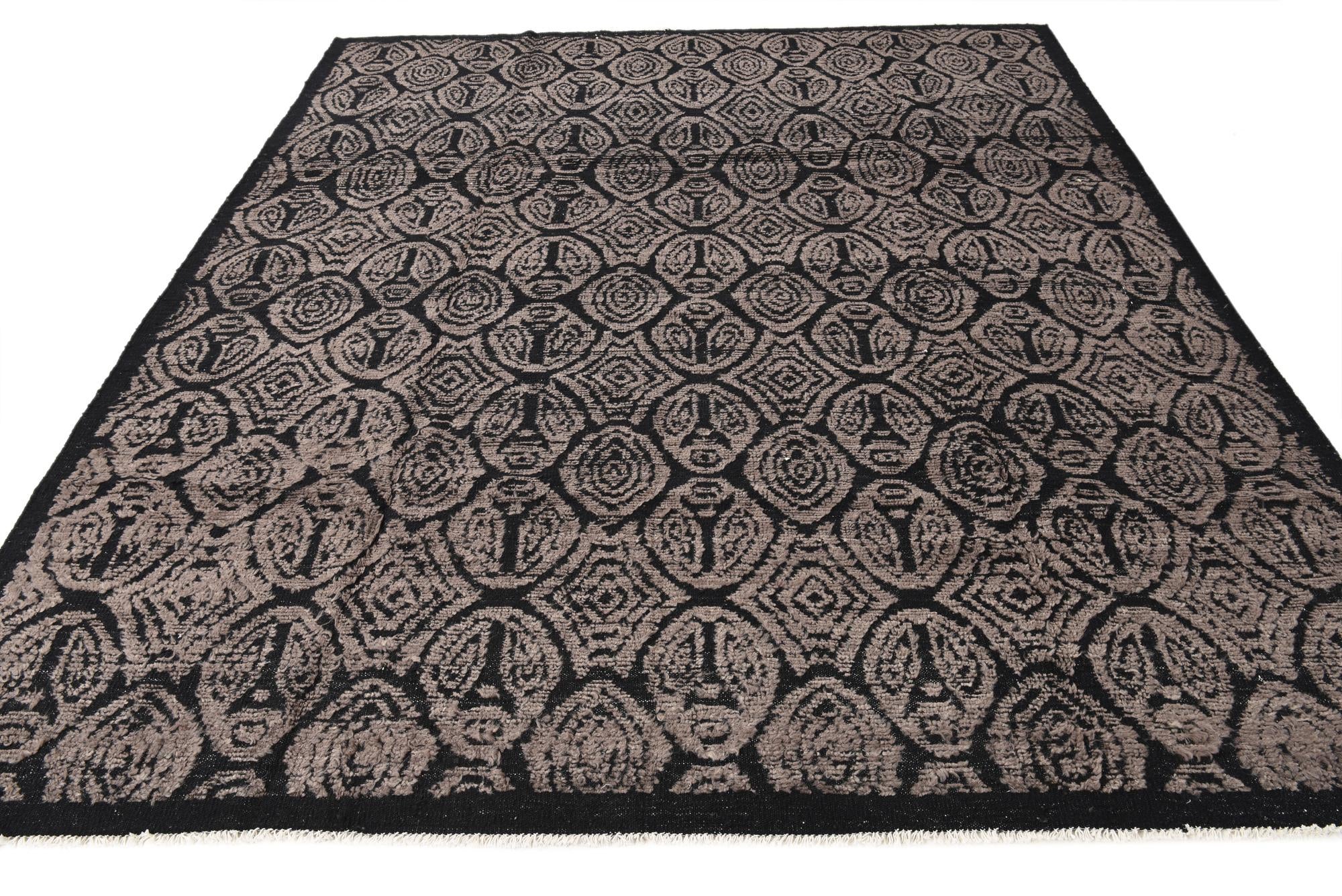 8' 4 x 9' 9 Hand Knotted Darya Wool Rug