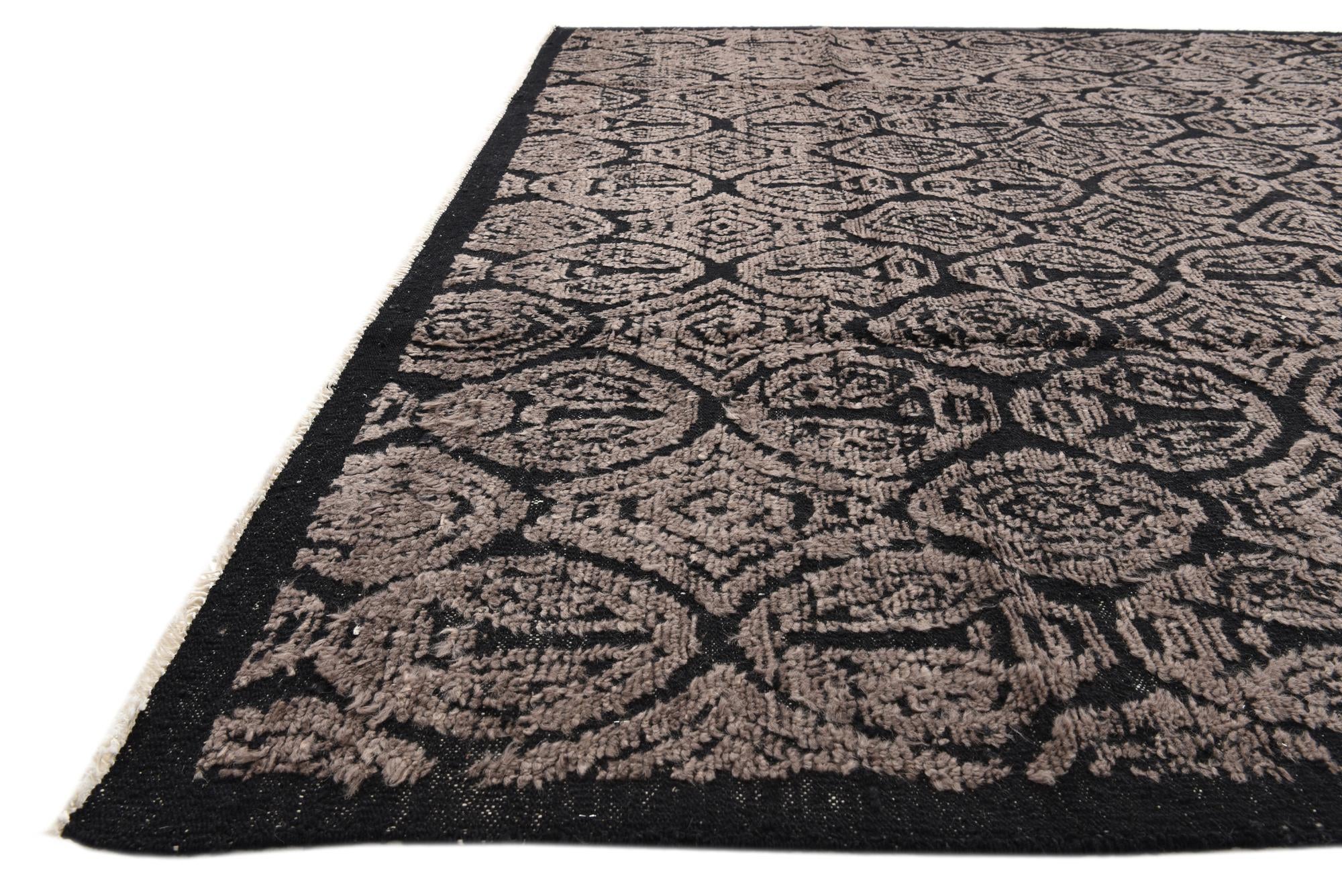 8' 4 x 9' 9 Hand Knotted Darya Wool Rug