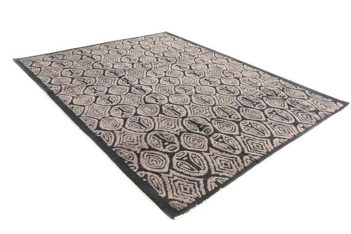 8' 1 x 10' 1 Hand Knotted Darya Wool Rug