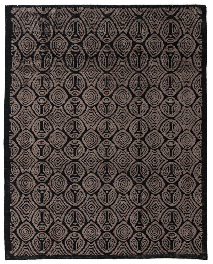 Detail image of 8' 1 x 10' 1 Hand Knotted Darya Wool Rug