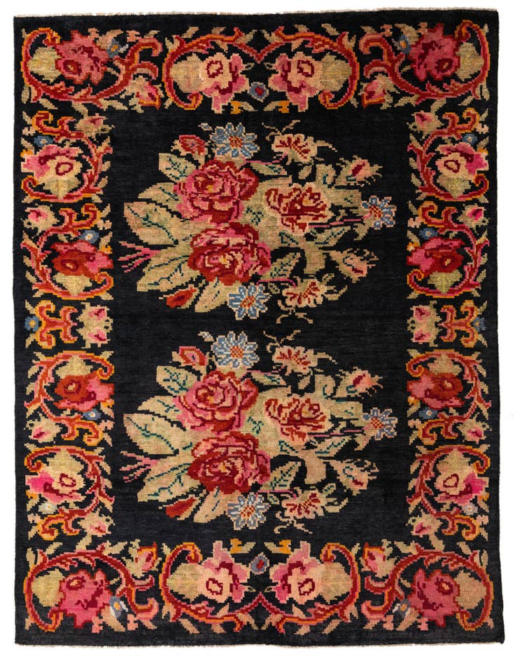 Detail image of 8' x 10' 3 Hand Knotted Darya Rug