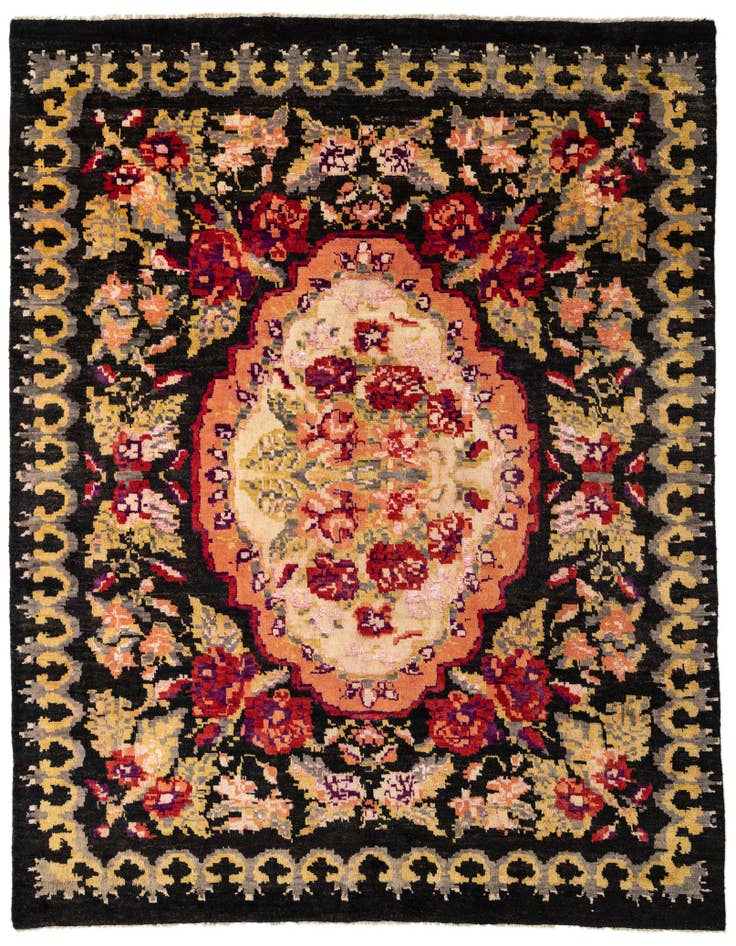 Detail image of 8' x 9' 9 Hand Knotted Darya Rug