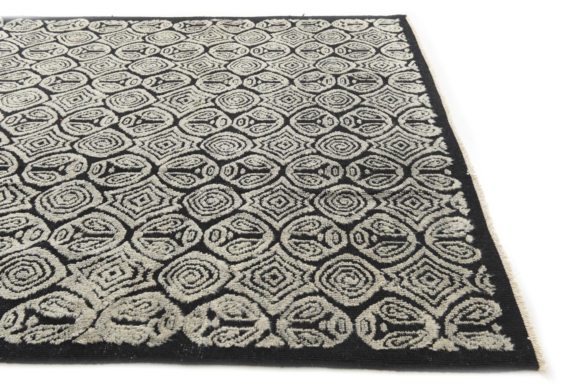 8' 1 x 10' 4 Hand Knotted Darya Wool Rug