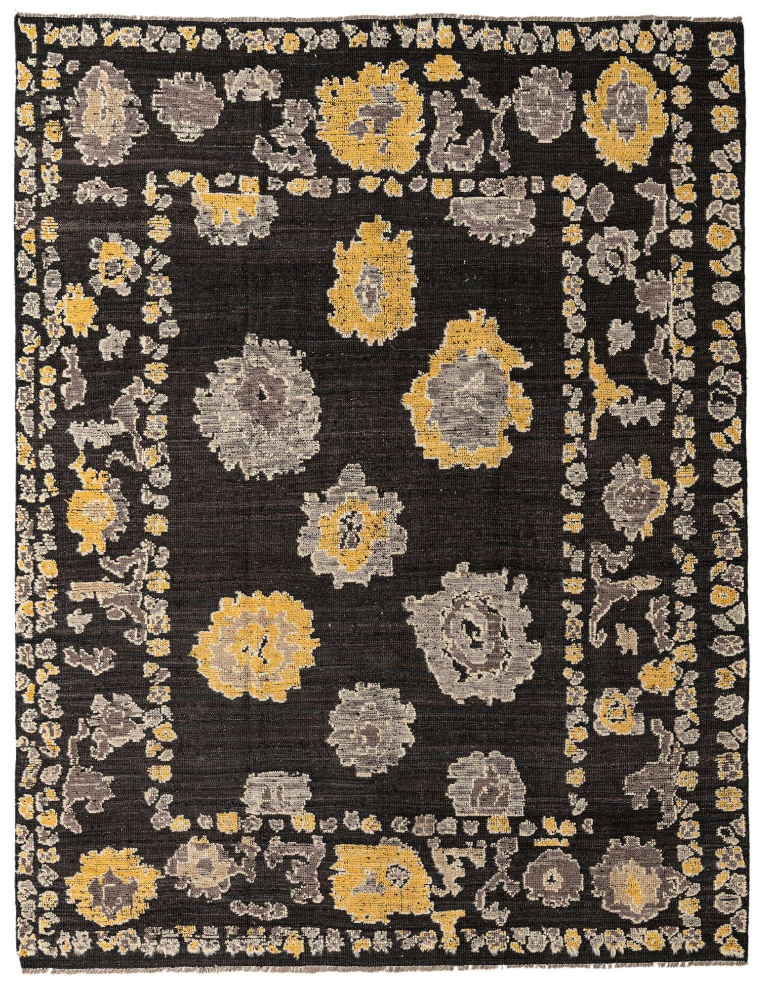 8' 1 x 10' 1 Hand Knotted Darya Wool Rug