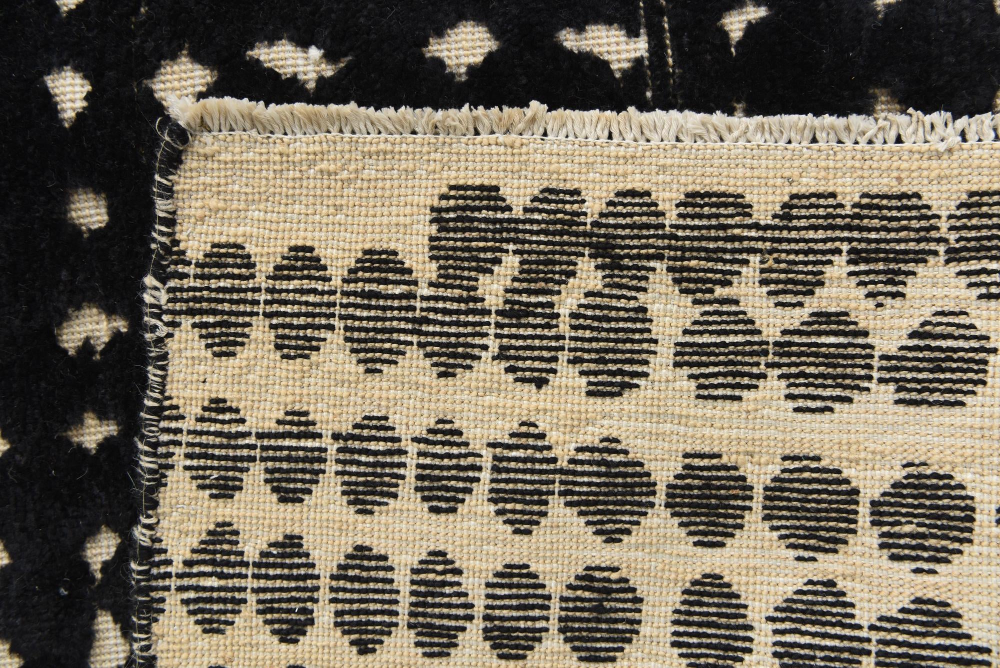 6' 5 x 10' 5 Hand Knotted Darya Wool Rug