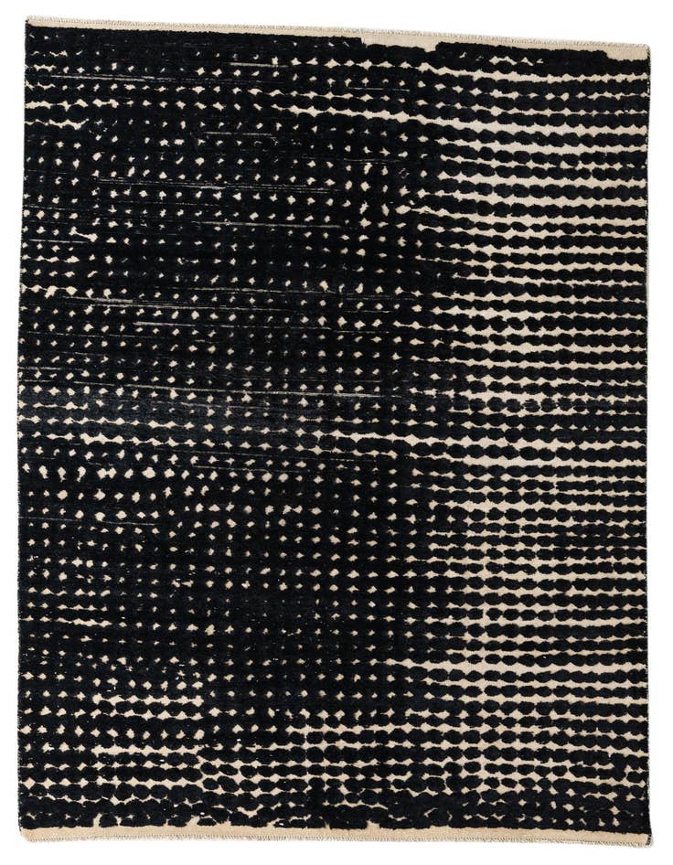Detail image of 6' 5 x 10' 5 Hand Knotted Darya Wool Rug