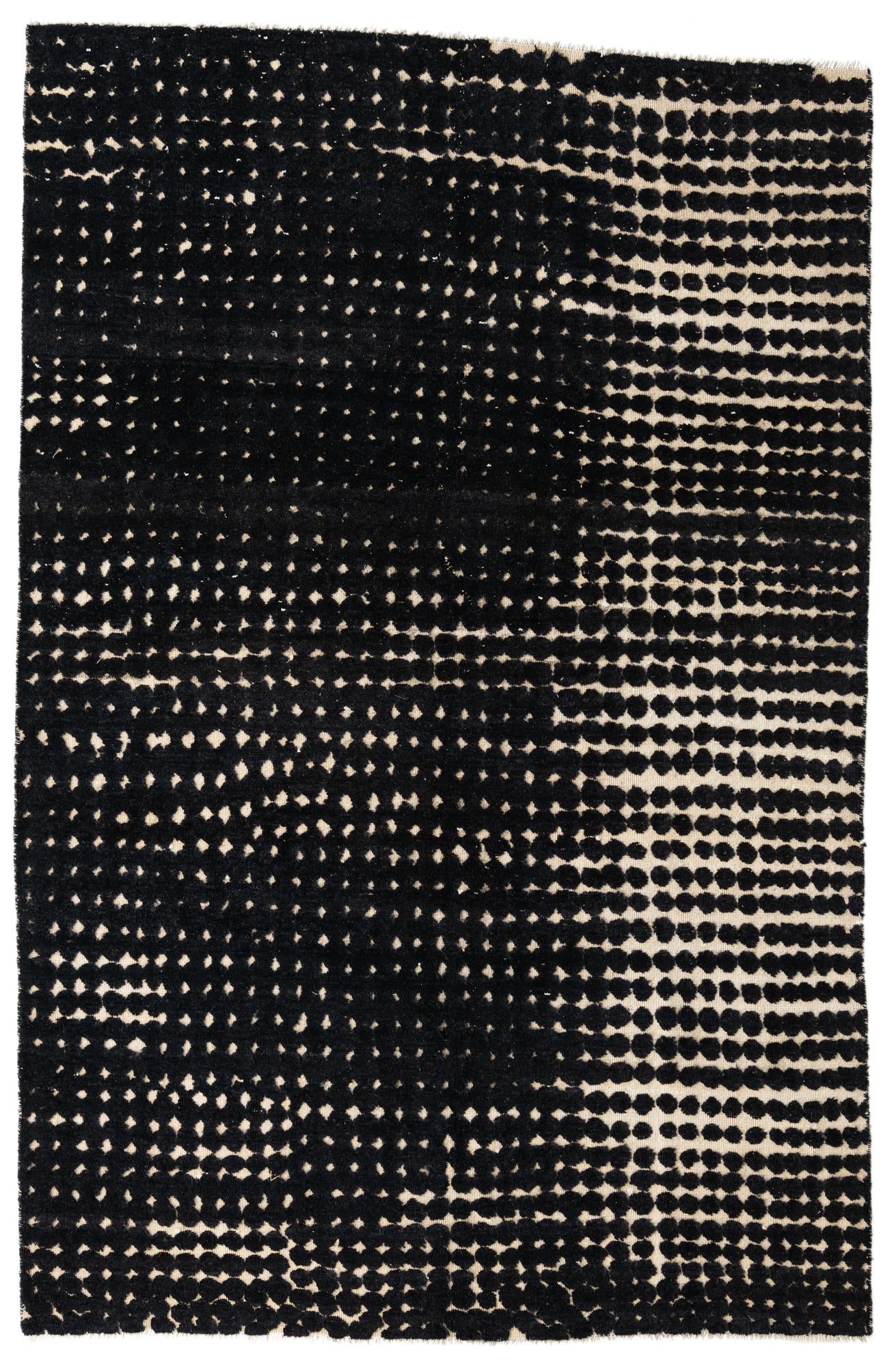 6' 6 x 10' Hand Knotted Darya Wool Rug