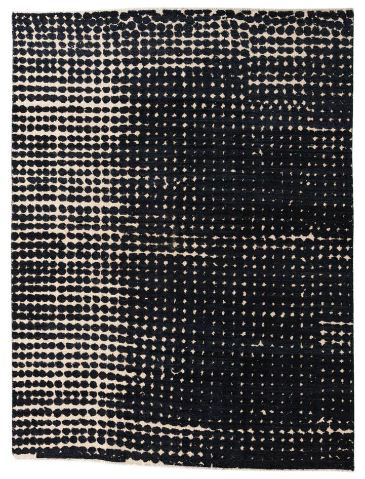 Detail image of 7' 10 x 10' 5 Hand Knotted Darya Wool Rug