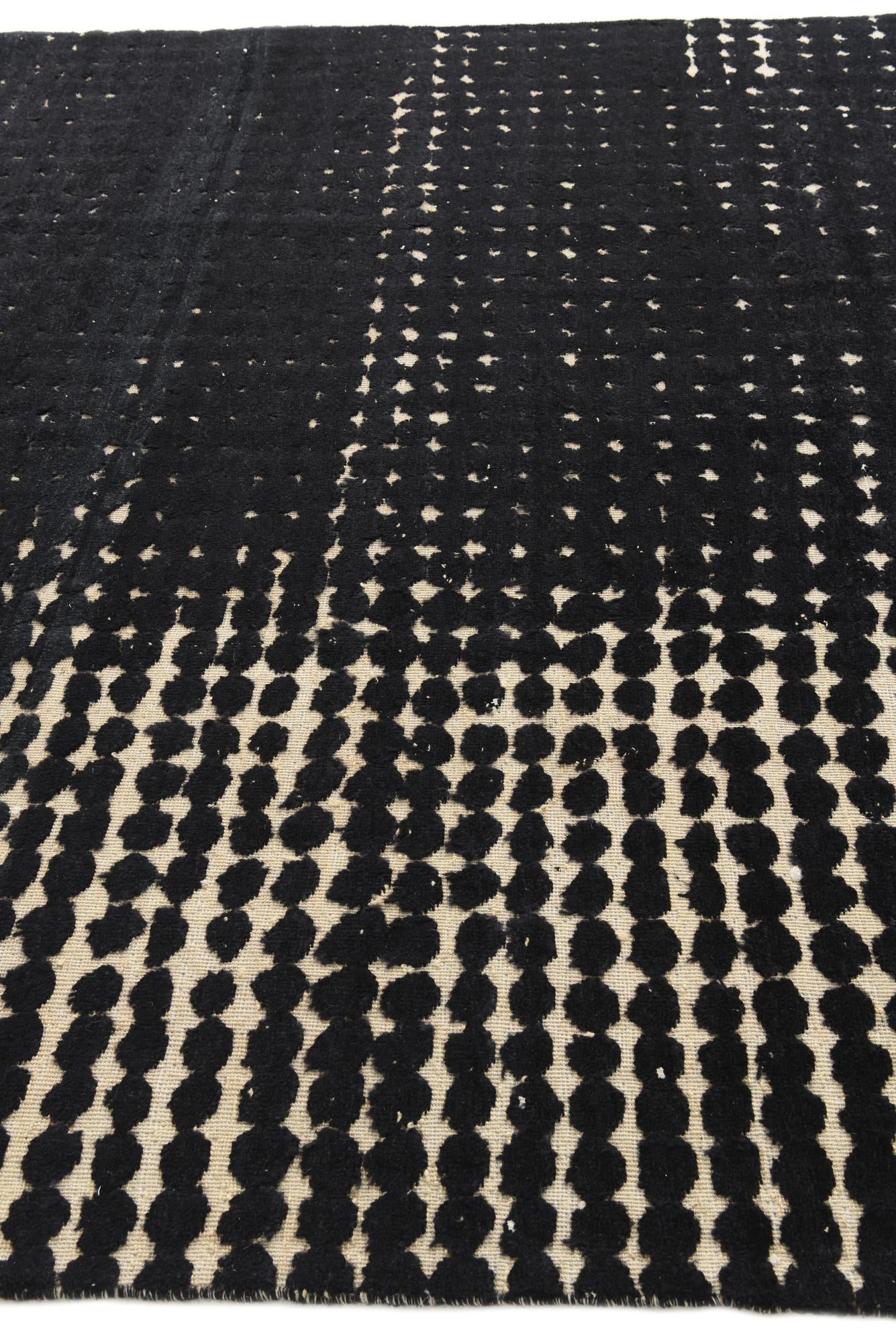 8' x 10' 6 Hand Knotted Darya Wool Rug