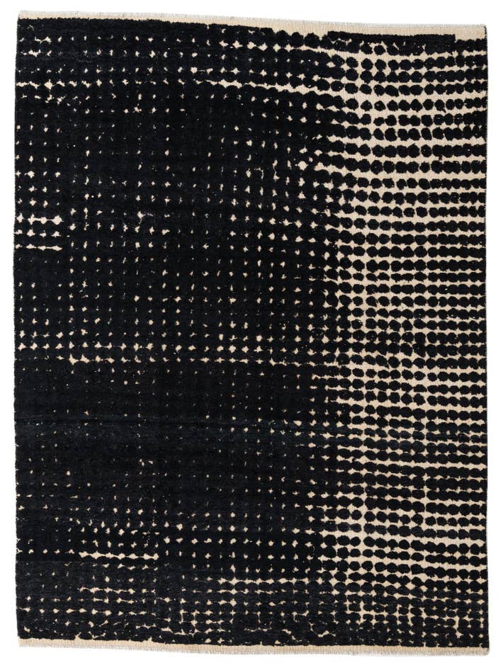 Detail image of 8' x 10' 6 Hand Knotted Darya Wool Rug