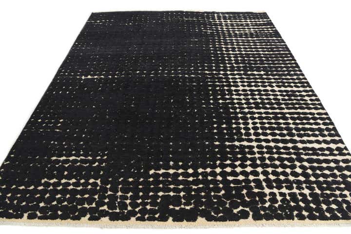 8' x 10' Hand Knotted Darya Wool Rug
