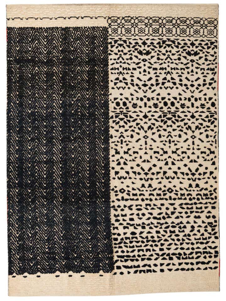 7' 5 x 10' 2 Hand Knotted Darya Wool Rug