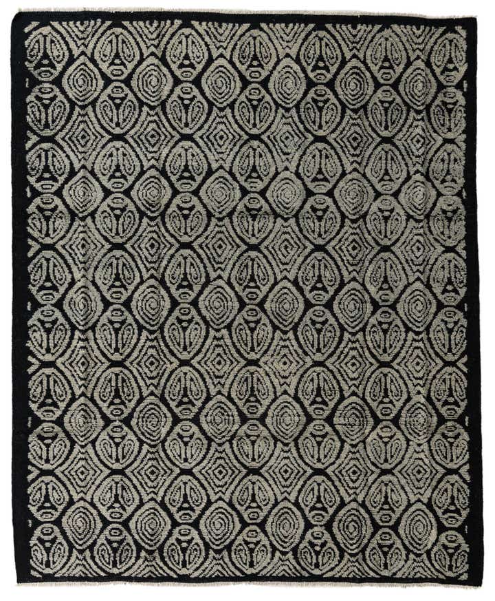 8' 4 x 10' 3 Hand Knotted Darya Wool Rug