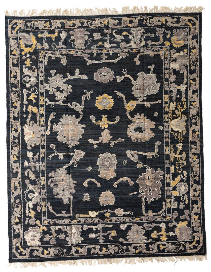 Detail image of 9' 6 x 12' 6 Hand Knotted Darya Wool Rug