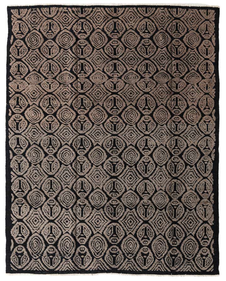 8' 4 x 10' 4 Hand Knotted Darya Wool Rug