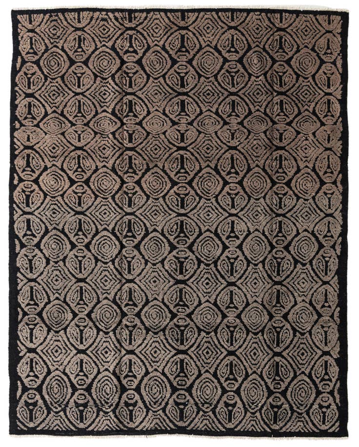 Detail image of 8' 4 x 10' 4 Hand Knotted Darya Wool Rug