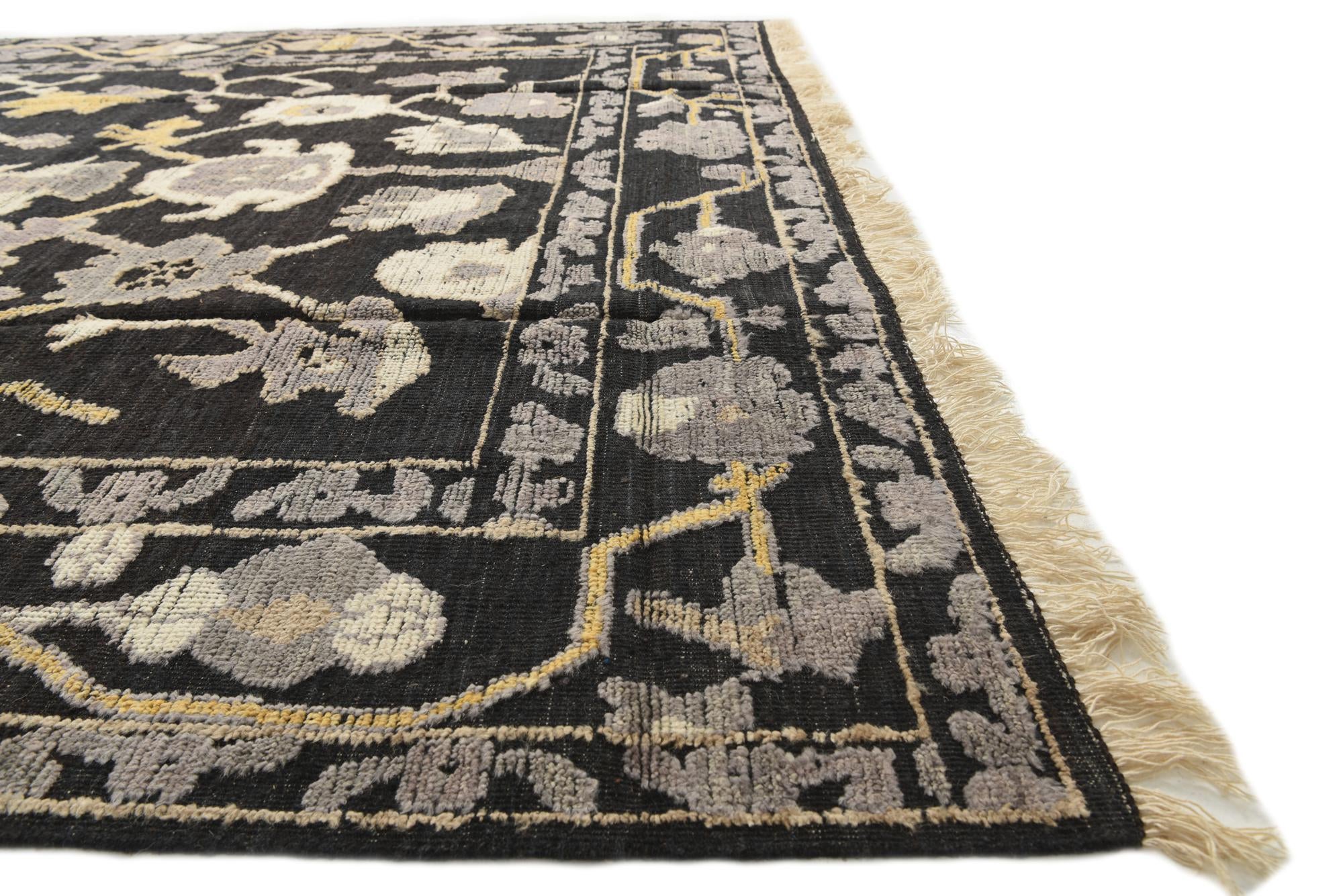 9' x 12' 2 Hand Knotted Darya Wool Rug