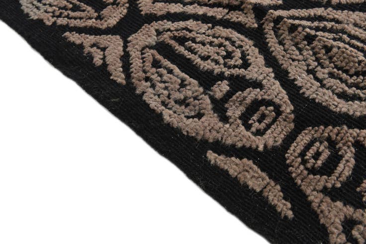 Detail image of 8' x 10' 7 Hand Knotted Darya Wool Rug