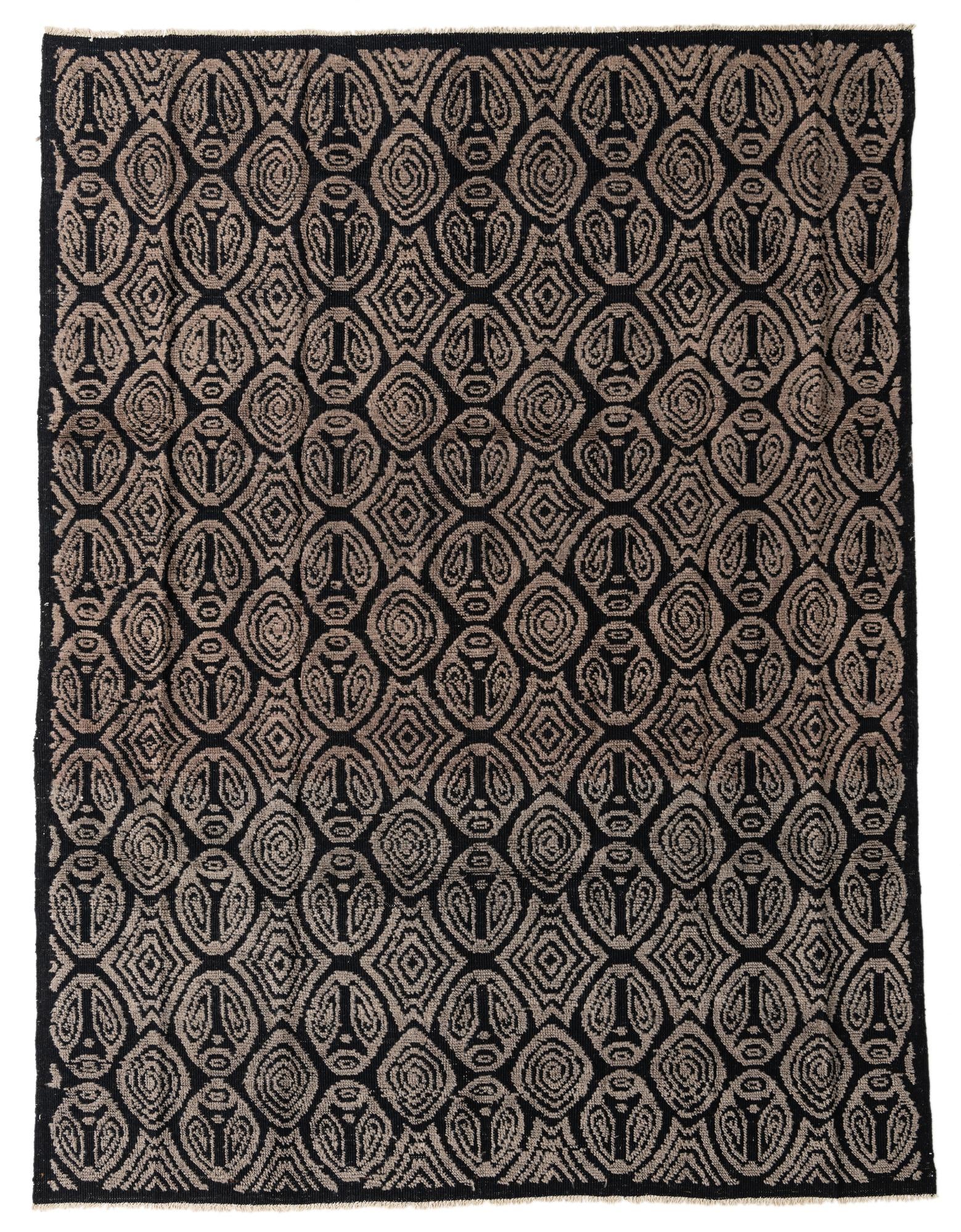 8' x 10' 7 Hand Knotted Darya Wool Rug