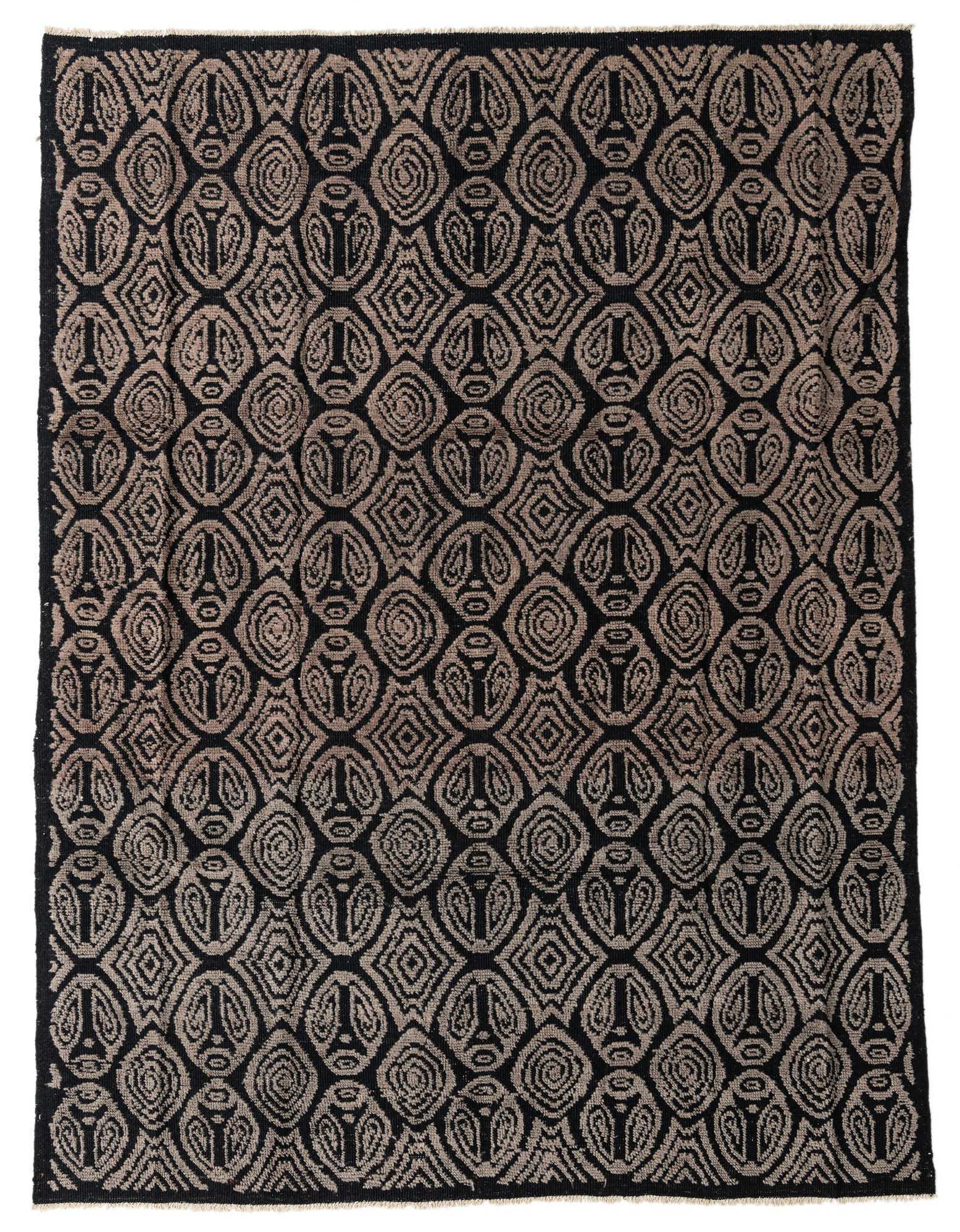 8' x 10' 7 Hand Knotted Darya Wool Rug