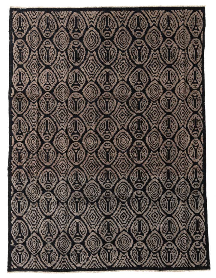 8' x 10' 7 Hand Knotted Darya Wool Rug