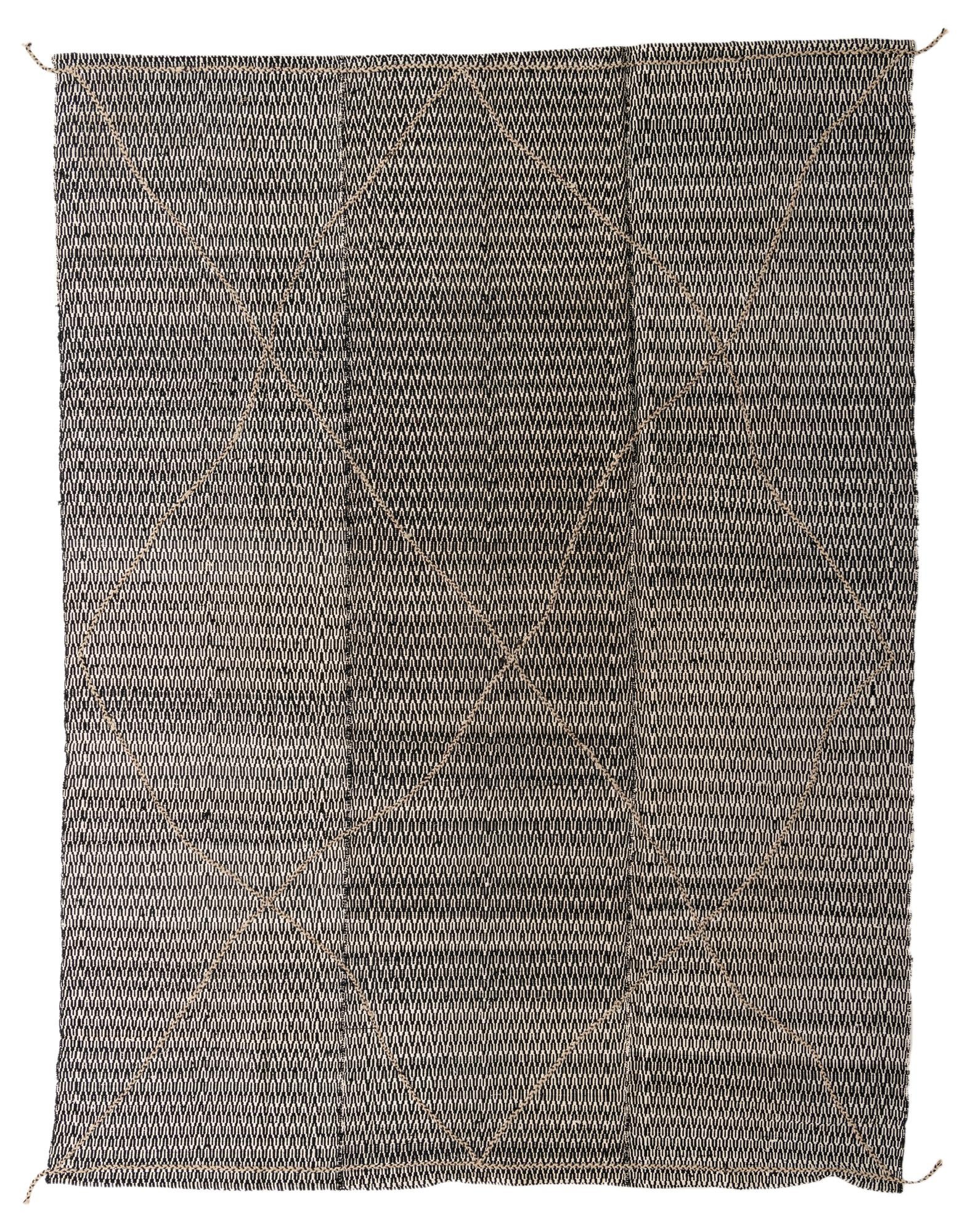 8' 7 x 11' 5 Hand Knotted Darya Wool Rug