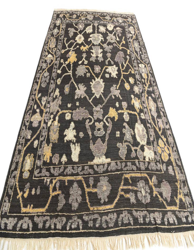 Detail image of 9' 1 x 12' 9 Hand Knotted Darya Wool Rug