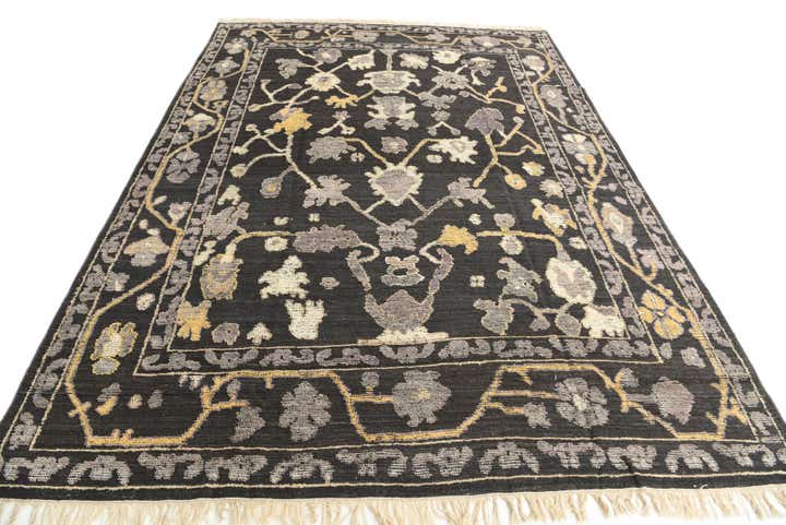 9' 1 x 12' 9 Hand Knotted Darya Wool Rug