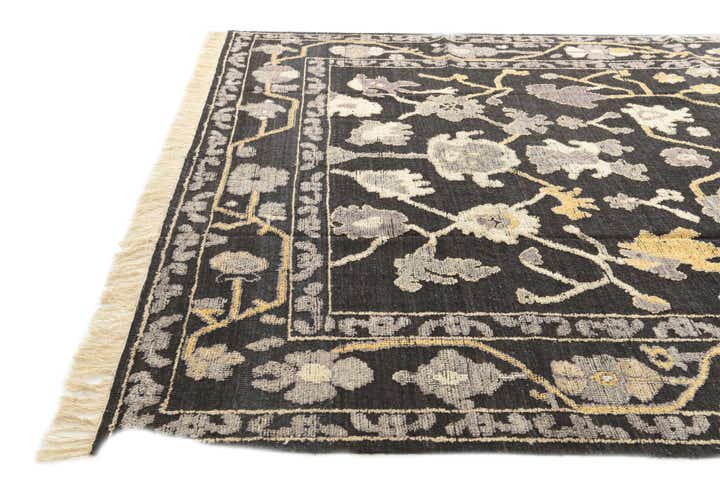 9' 1 x 12' 9 Hand Knotted Darya Wool Rug