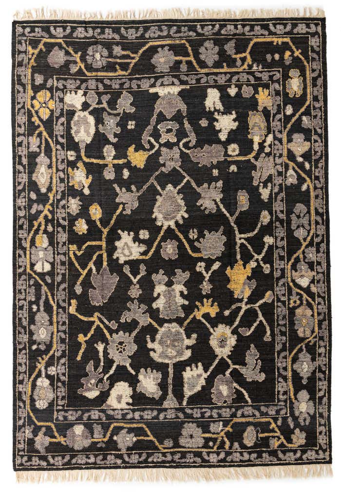 9' 1 x 12' 9 Hand Knotted Darya Wool Rug