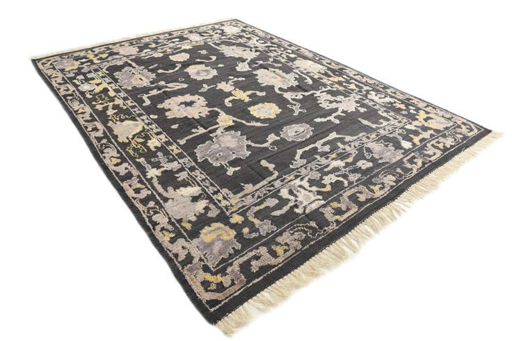 Detail image of 9' 2 x 12' 2 Hand Knotted Darya Wool Rug
