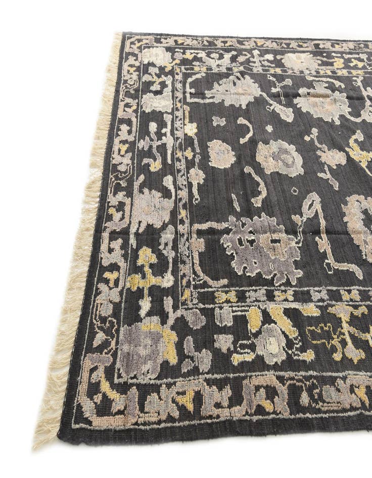 Detail image of 9' 2 x 12' 2  Hand Knotted Darya Wool Rug