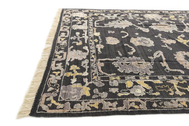 Detail image of 9' 2 x 12' 2 Hand Knotted Darya Wool Rug