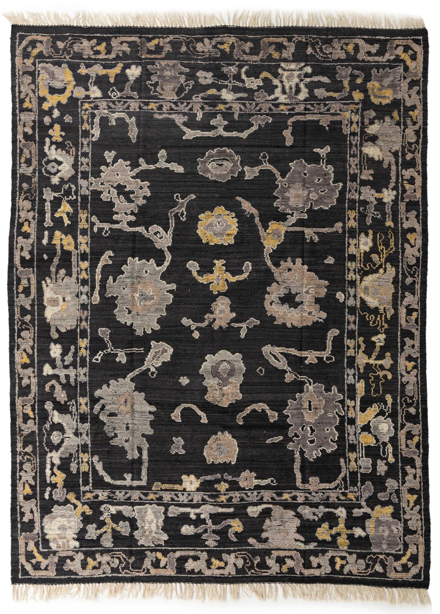 9' 2 x 12' 2 Hand Knotted Darya Wool Rug